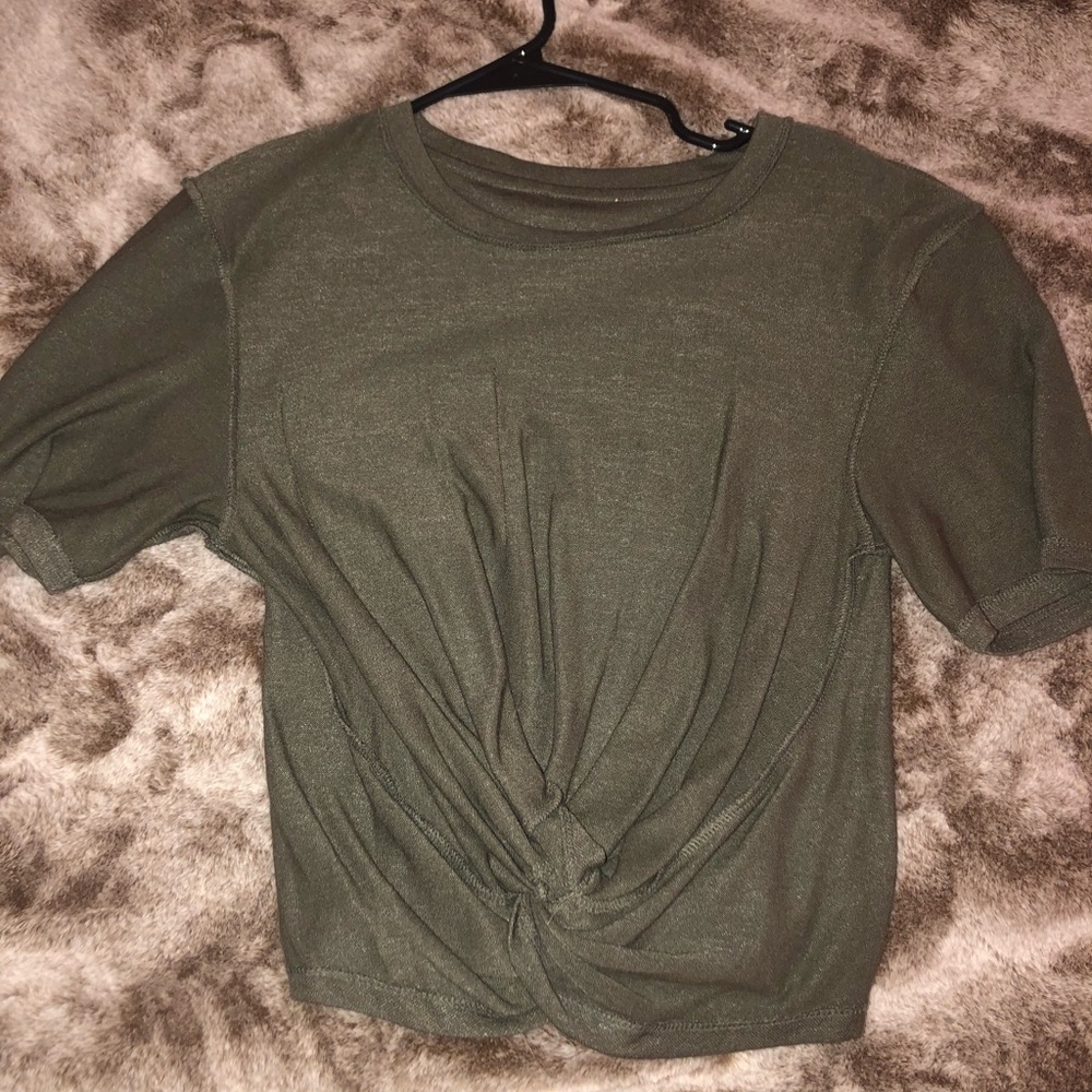 Army green top